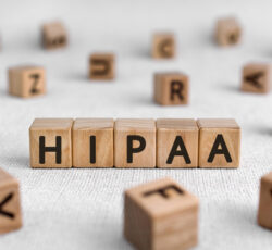 Hipaa, ,words,from,wooden,blocks,with,letters,,health,insurance